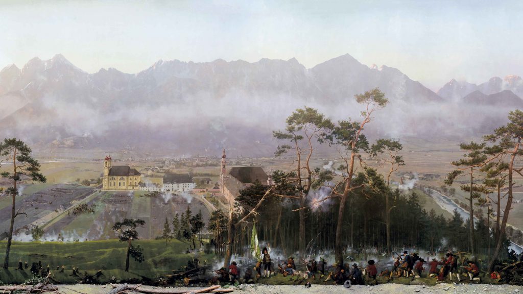Das Innsbrucker Riesenrundgemälde von 1896 (Detail)
