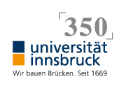 Logo 350 Jahre Universitaet Innsbruck