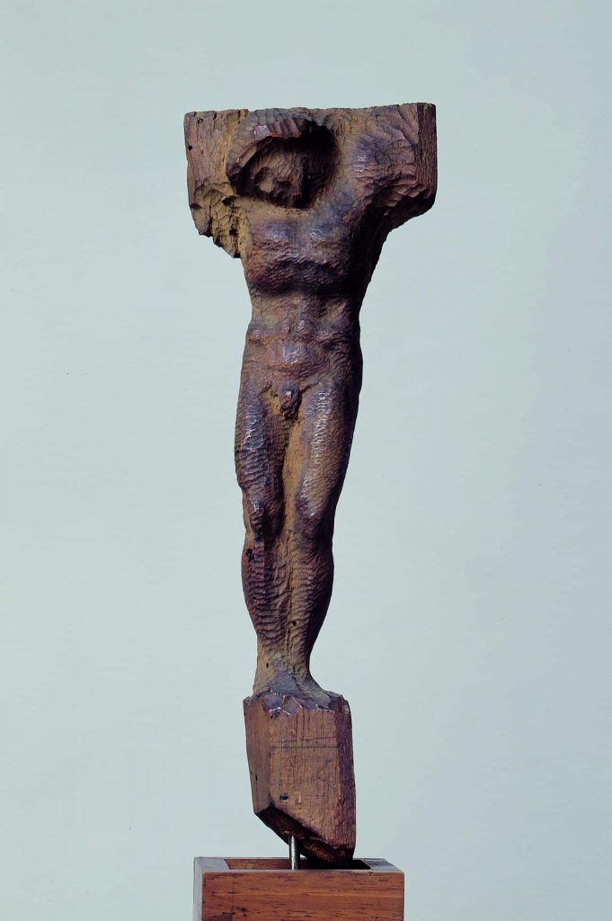 Michelangelo, Kruzifix aus Lindenholz