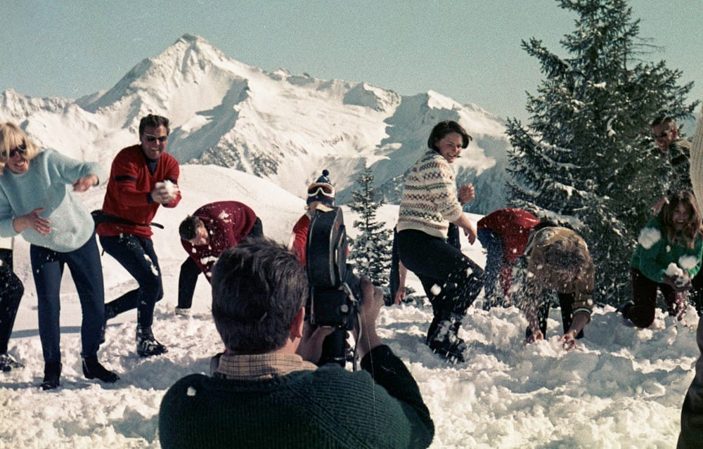 Standbild aus dem Film „Winter in Tirol“ von Theo Hörmann, 1967