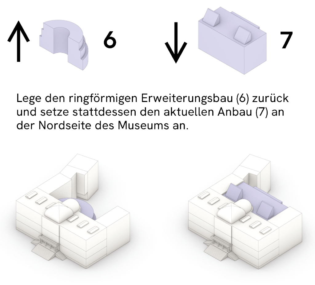 Modell-Bauplan Ferdinandeum