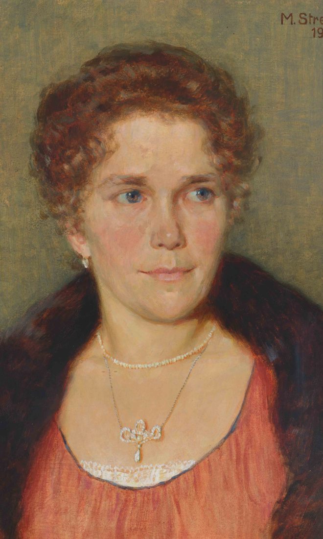 Portr&auml;t von Marta Strele aus der &auml;lteren kunstgeschichtlichen Sammlung der Tiroler Landesmuseen